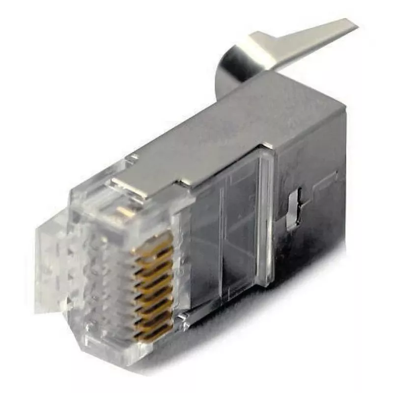 Konektor RJ45 sivý Digitus X-ML-6F-OD-IMP samec 100 kusov