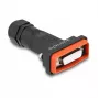 DeLOCK D-Sub HD 26-pinový konektor samica IP67 vodotesný čierny oranžový