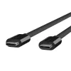 USB-C na USB-C kábel Belkin F2CD084bt0.8MBK 0,8 m 40 Gbit/s čierny