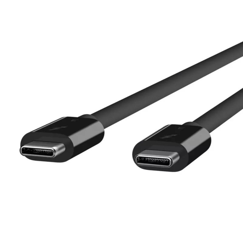 USB-C na USB-C kábel Belkin F2CD084bt0.8MBK 0,8 m 40 Gbit/s čierny