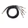 InfiniBand/optický kábel Cisco QSFP-4SFP25G-CU3M 3 m 4xSFP25G čierny