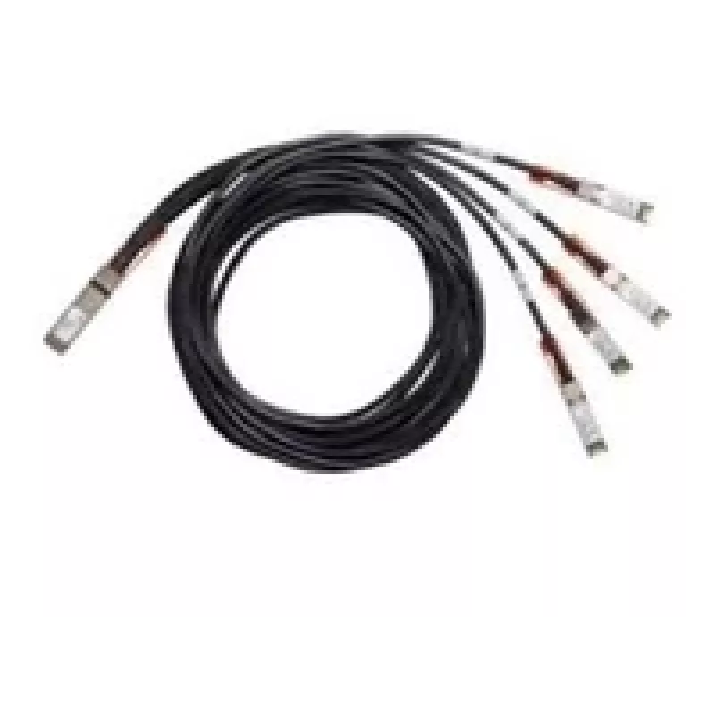 InfiniBand/optický kábel Cisco QSFP-4SFP25G-CU3M 3 m 4xSFP25G čierny