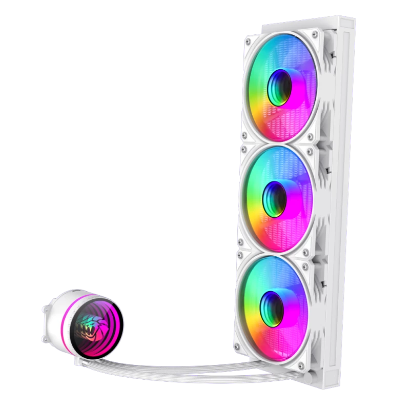Gamemax | CPU kvapalinový chladič | ICEBURG 360 INFINITY | biely