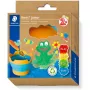 Pohár na vodu Staedtler Noris junior BK 8767 40 BK pre akvarelovú maľbu, čierny