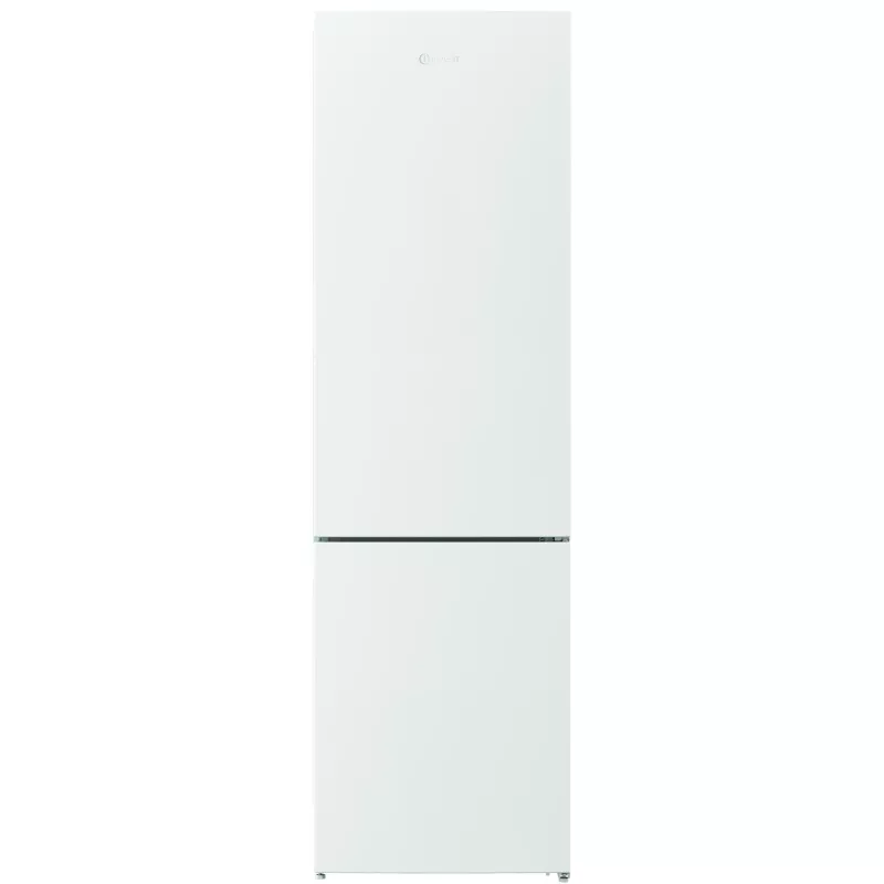 INDESIT chladnička | INKS 1401 W4E | energetická trieda E | voľne stojaca | combi | výška 202,5 cm | objem chladiacej časti 266 L | objem mraziacej časti 120 L | 38 dB | biela