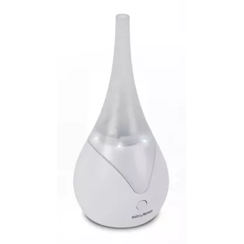 Aroma difuzér Stylies Luna biela — ultrazvukový difuzér, Ø 10 cm, V 215 mm, 6 W, 220 g