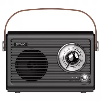 Prenosné rádio Savio RS-01 analógové čierne