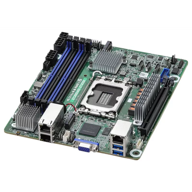 ASRock EC266D4ID-2T/X550 základná doska Intel C266 LGA 1700 Mini-ITX