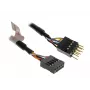 Interný USB kábel Akasa EXUSBI-40 0,4 m USB 2.0 konektor samec
