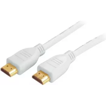 shiverpeaks BASIC-S HDMI kábel, konektor samec – konektor samec, 1,5 m, pozlátené kontakty, pre Full-HD kvalitu (4096 x 2160) (BS77471-W)