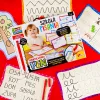 Montessori pero písacia škola vzdelávacia sada s 18 tabuľkami