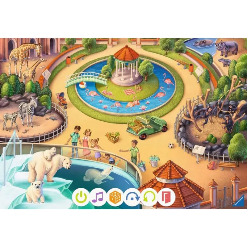 tiptoi Puzzle pre malých objaviteľov: Zoo