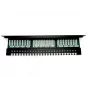 Digitus DN-91524U-EC 19" 24-portový Cat5e U/UTP patch panel, 1U, s káblovou podporou, čierny