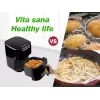 Teplovzdušná fritéza Beper P101FRI051 5 l 1400 W čierna
