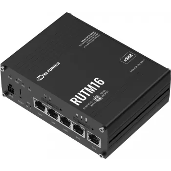 Bezdrôtový router TELTONIKA RUTM16 4G/LTE dualband Wi-Fi s eSIM a GLOBAL Telit modem