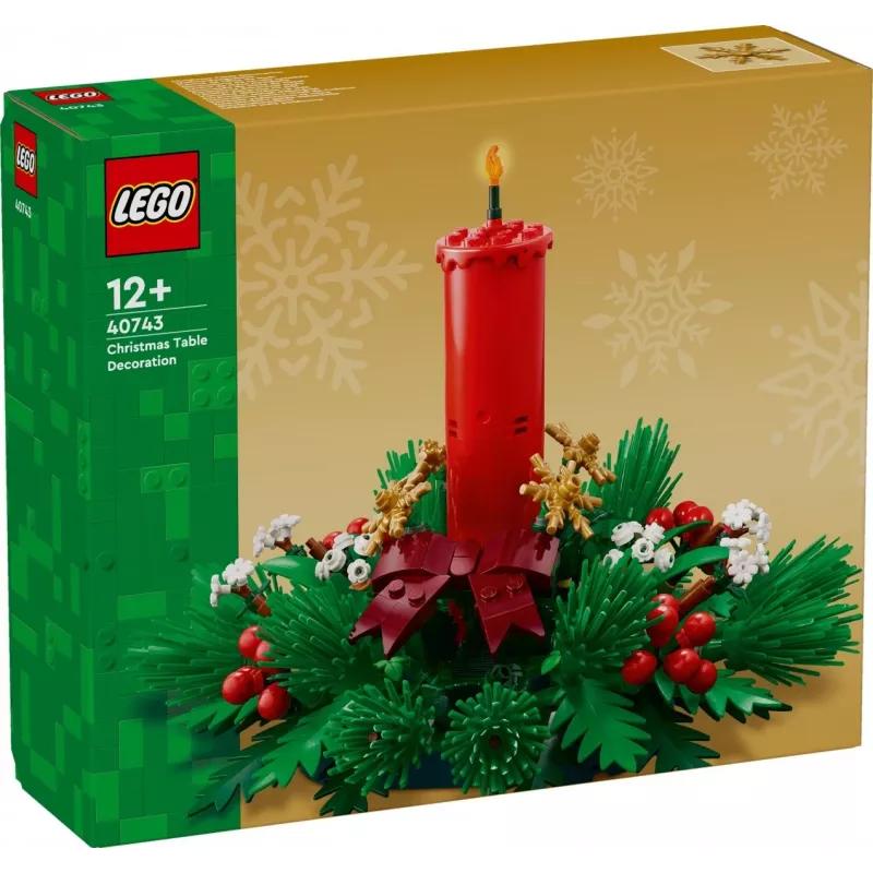 LEGO 40743 Vianočná dekorácia na stôl