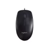 Logitech M90 káblová optická kancelárska myš — 1000 DPI, obojručná, USB Type-A, čierna