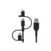Belkin univerzálny kábel Lightning/Micro/USB-C