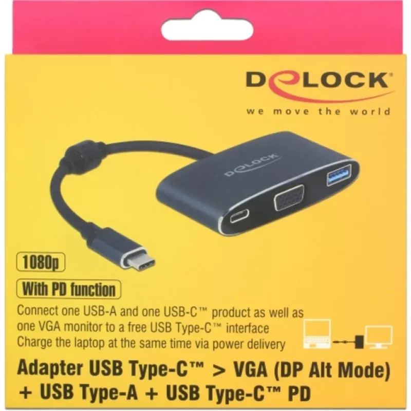 USB grafický adaptér DeLOCK 62992