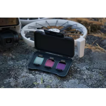Sada neutrálnych filtrov DJI Flip ND16 / ND64 / ND256 — balenie 3 ks pre kompatibilné drony DJI