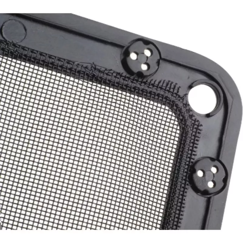 SilverStone FF141B 140 mm prachový filter s mriežkou ventilátora, čierny