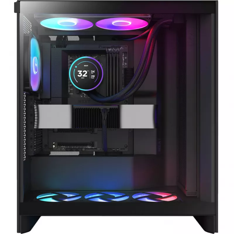 Kraken Elite 420 RGB 420 mm, kvapalinové chladenie čierna