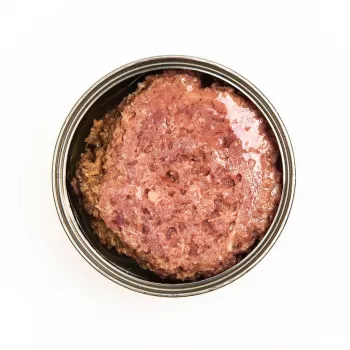Mokré krmivo pre mačky 3coty 04 morčacie 180 g — paštéta pre dospelé mačky, monoproteínové, kompletné krmivo