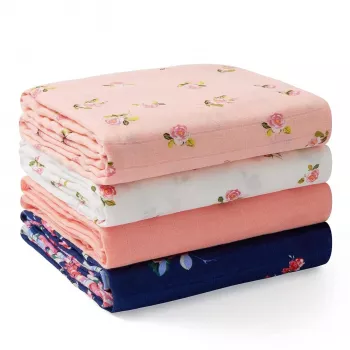 Momcozy 4-ks sada mušelínových zavinovacích deiek 47 x 47