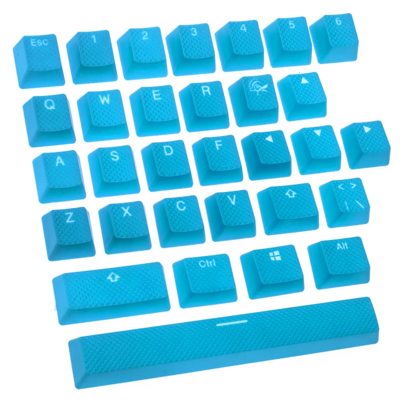 Ducky DKSA31-USRDBNNO1 modrá gumená sada klávesových krytiek
