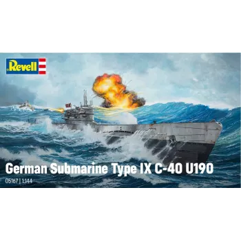 Plastový model German Submarine T.IX C/40 1/144