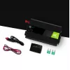 Menič napätia Green Cell INV03DE, 12V na 230V, 500 W, 50 Hz, 30 A výstup, čierna