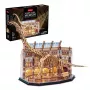 3D LED puzzle Dante CubicFun NatMus Brachiosaurus 05447 – vzdelávací montážny model s LED svetlom