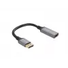 Lanberg AD-DP-HD-04 video kábel adaptér 0,2 m DisplayPort HDMI
