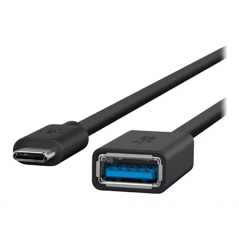 Belkin adaptér USB 3.0 z USB-C na USB-A, 5 Gb/s, čierny
