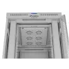 LANBERG 19 42U 800x1000 voľne stojaca LCD sklenené dvere (FlatPack) sivá (prepravná zásielka)