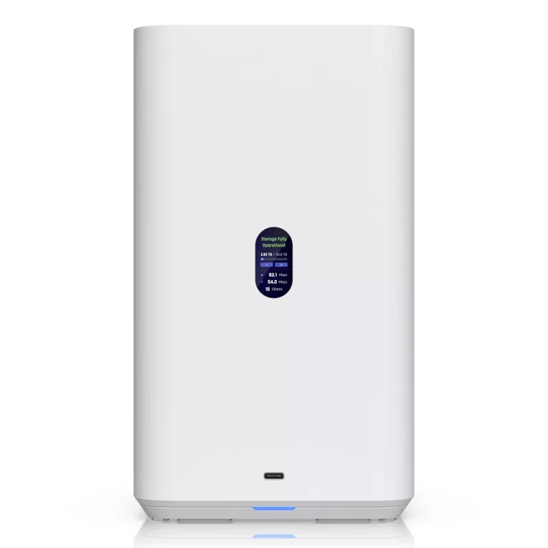 Ubiquiti UNAS-2-W Unifi Nas 2X 3.5 HDD pozície, 2,5 GbE, USB-C, PoE++ adaptér