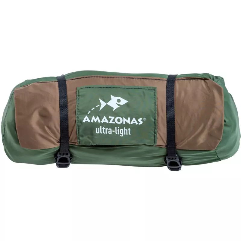 Adventure Moskito Hammock Thermo AZ-1030430, campingová hojdacia sieť zelená/hnedá