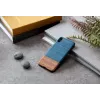 Puzdro na smartphone man and wood pre iPhone XS Max — Denim čierna