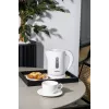 Mesko kanvica | MS 1376 | elektrická | 850 W | 0,8 L | plast | 360° otočná základňa | biela