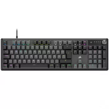 Corsair K70 CORE RGB klávesnica Gaming USB QWERTZ nemecká sivá