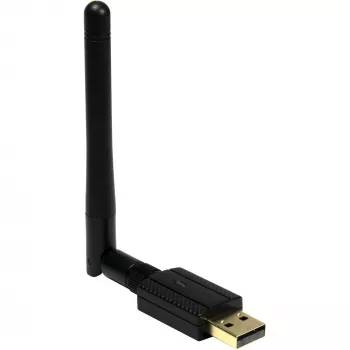 USB WLAN/Bluetooth adaptér INTER-TECH EP-119, Wi-Fi 5 (802.11ac) dualband 600 Mbit/s
