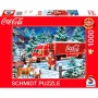 Puzzle Schmidt Spiele Coca Cola Christmas Truck 1000 dielikov