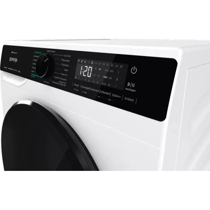 Gorenje WD2PA854ADW/AT Práčka so sušičkou Voľne stojaca Predné plnenie Biela D