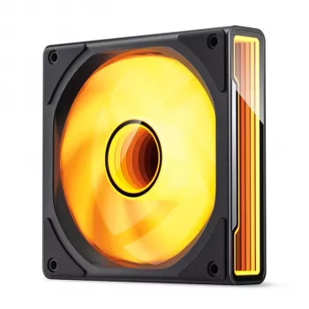 120mm skriňový ventilátor Jonsbo ZK-120B ARGB čierny, 120mm, ARGB osvetlenie