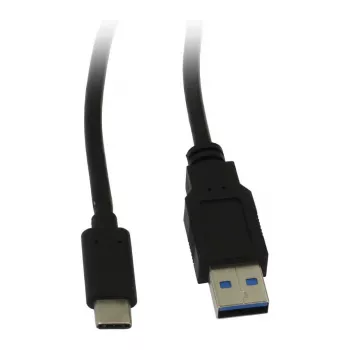 Synergy 21 S215326V2 - 1 m - USB A - USB C - USB 3.2 Gen 1 (3.1 Gen 1) - čierna