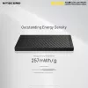 Prenosná powerbanka Nitecore NB10000 — 10000 mAh, USB‑A + USB‑C, 38 W celkový výstup, sivá