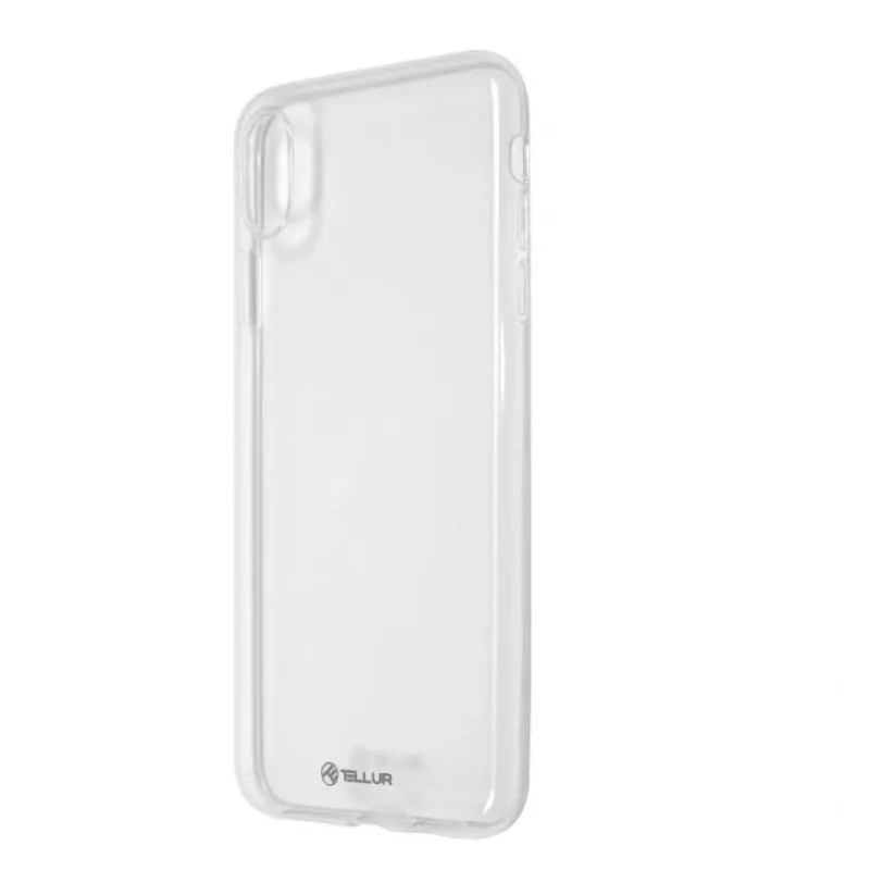 Puzdro na telefón Tellur Silicone Cover pre iPhone XS Max transparentné