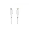 Belkin BOOST CHARGE - USB kábel - 24-pin USB-C (M) na 24-pin USB-C (M) - USB 2.0 - 2 m - biely