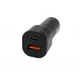 Auto nabíjačka SBOX CC-038 38W čierna — duálny USB napájací zdroj pre vozidlá