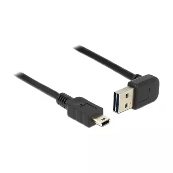 USB kábel DeLOCK 2 m USB 2.0-A na Mini-USB B čierny 83544